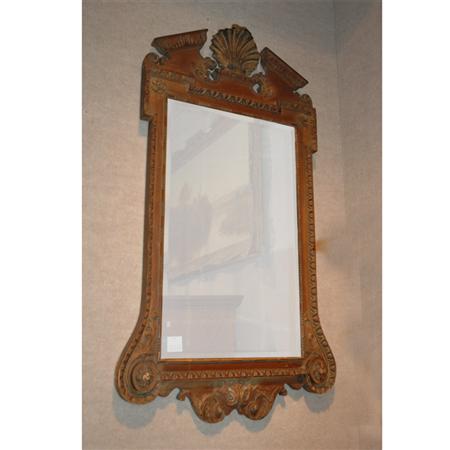 George II Style Carved Wood Mirror  68694