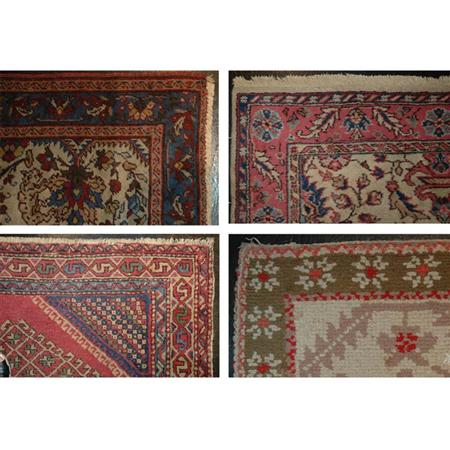 Group of Four Rugs
	  Estimate:$300-$500