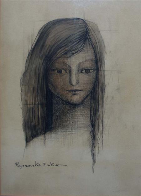 Ryonosuke Fukui Japan, 1924-1986 Portrait