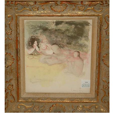 Leonor Fini INTERLUDE Color lithograph
	