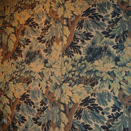 Tapestry Upholstered Six-Panel