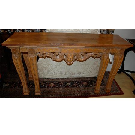 George II Style Pine Console
	