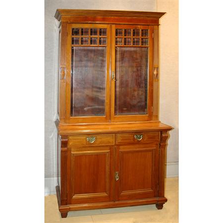 Victorian Style Mahogany Bookcase