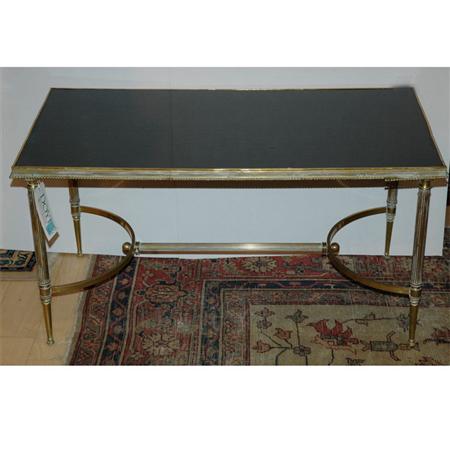 Neoclassical Style Brass Low Table  68742