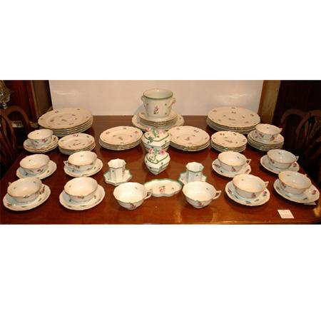 Herend Porcelain Partial Dinner Service
	