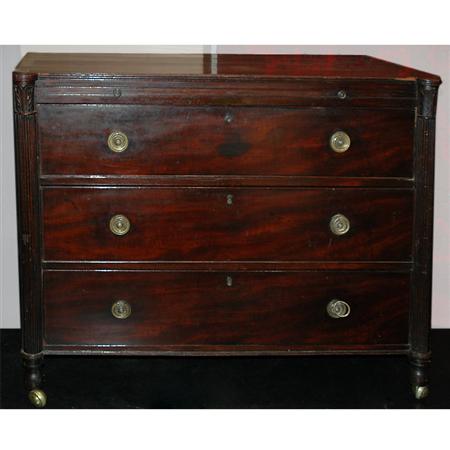 Regency Mahogany Chest of Drawers  6877d