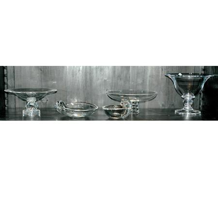 Group of Four Steuben Glass Bowls 68790
