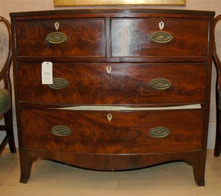 George III Style Mahogany Bow Front 687af