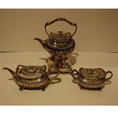 Whiting Sterling Silver Tea Service
	