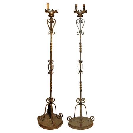 Pair of Baroque Style Iron Torcheres
	Estimate:&nbsp;$200&nbsp;&nbsp;-&nbsp;$400