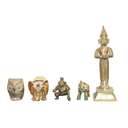 Group of Asian Metal and Enamel 68403