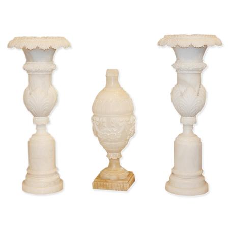Pair of Neoclassical Style Alabaster 68412