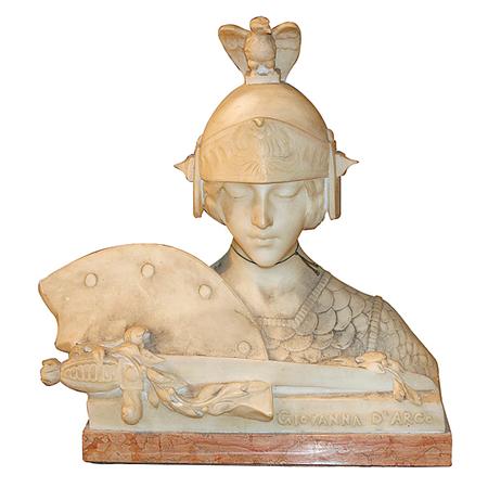 Marble Bust of Joan of Arc
	Estimate:&nbsp;$400&nbsp;&nbsp;-&nbsp;$600