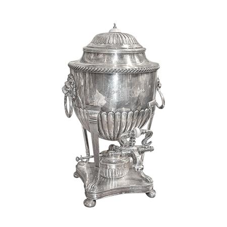 English Silver Plated Hot Water 6846b
