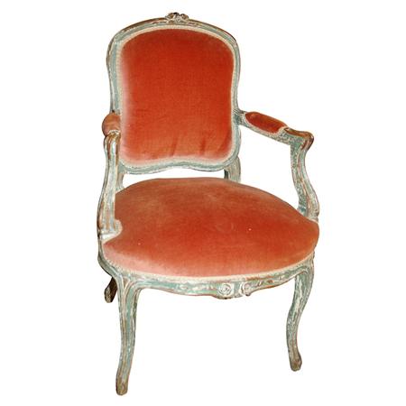 Louis XV Style Painted Fruitwood 684af