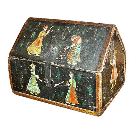 Indian Painted Casket Estimate nbsp 200 nbsp nbsp nbsp 300 684b4