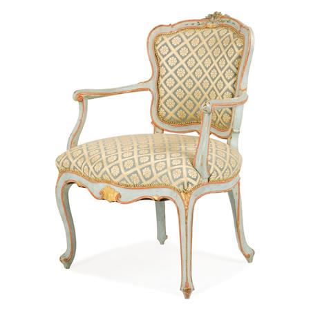 Italian Rococo Painted Armchair
	Estimate:&nbsp;$400&nbsp;&nbsp;-&nbsp;$600