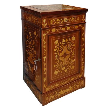 Dutch Style Marble Top Marquetry 684e9