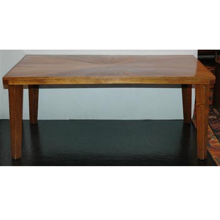 Fruitwood Low Table
	  Estimate:$200-$300