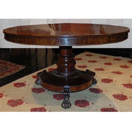 American Empire Mahogany Breakfast 6854b