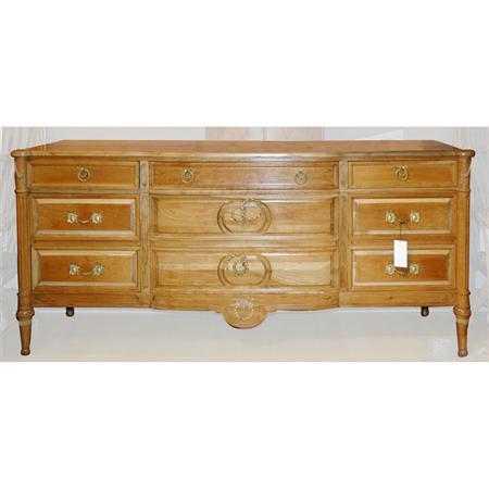 Louis XVI Style Fruitwood Triple