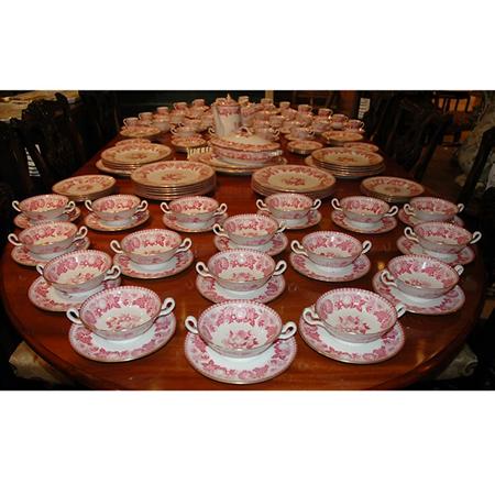 Spode Porcelain Dinner Service
	  Estimate:$800-$1,200