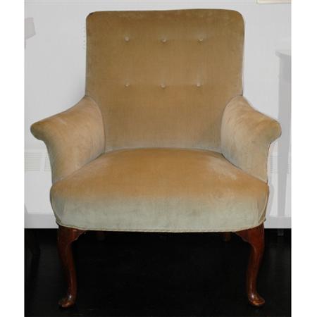 George III Style Mahogany Armchair  68586