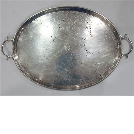 English Sterling Silver Two-Handled