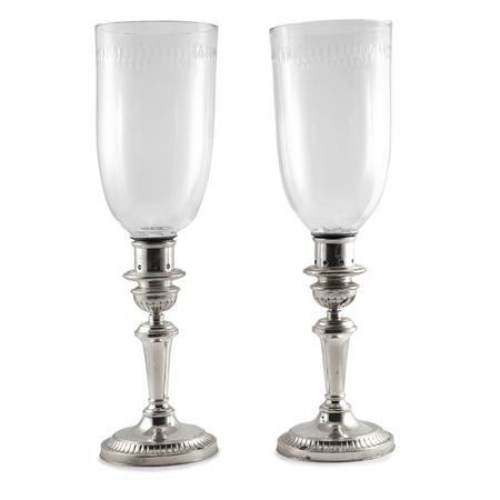 Pair of Silver Plated Candlesticks 68980