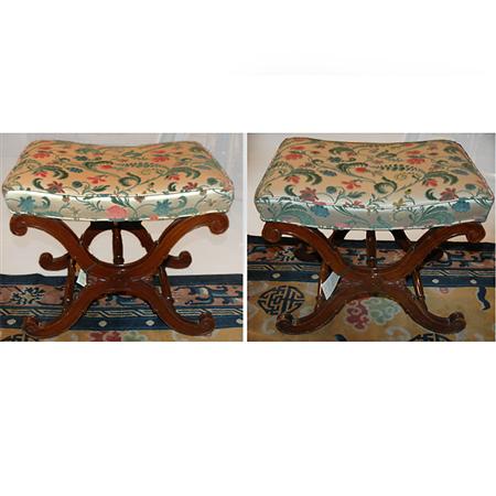 Pair of Neoclassical Style Mahogany 68992