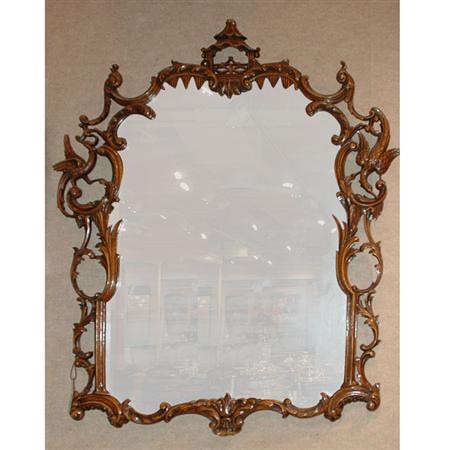 George III Style Stained Pine Mirror
	