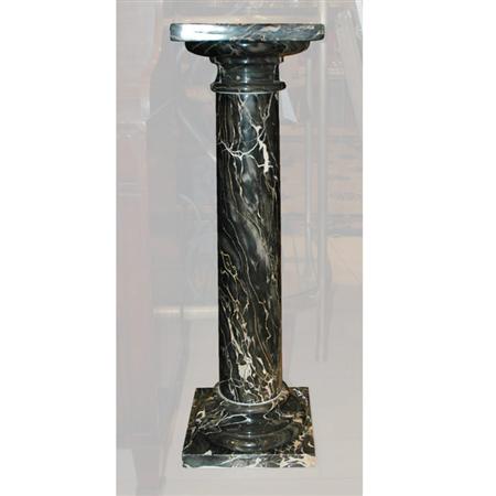 Neoclassical Style Marble Pedestal  6899b