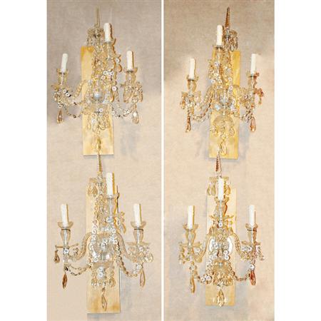 Set of Four George III Style Cut 6899e