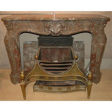 Louis XVI Style Marble Mantle
	