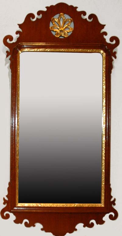 George III Style Parcel Gilt Mahogany 689a8