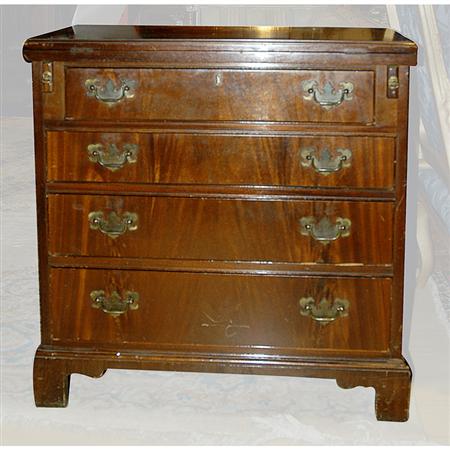 George II Style Mahogany Bachelor's