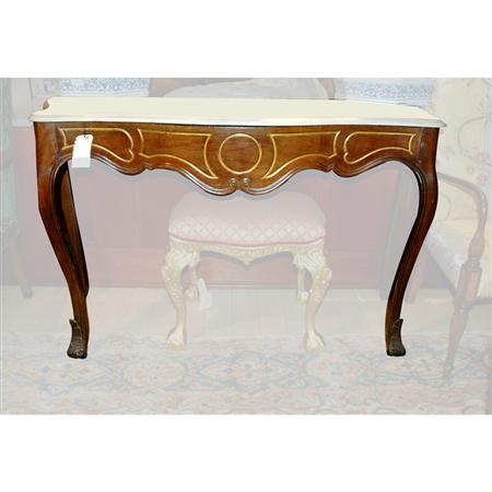 Italian Rococo Style Marble Top