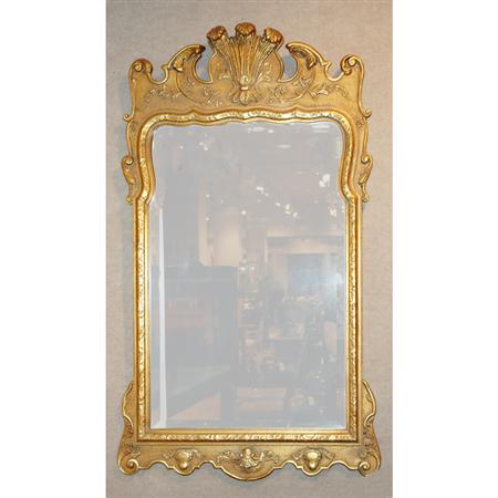 George II Style Gilt Wood Mirror  68a00