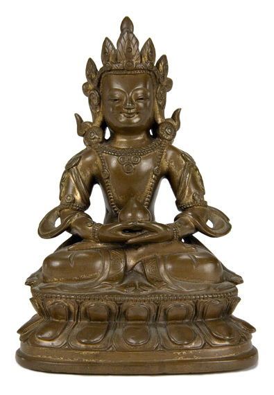 Sino Tibetan Bronze Bodhisattva
	