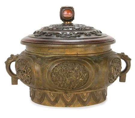 Chinese Bronze Censer
	  Estimate:$800-$1,200