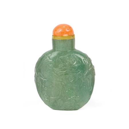 Chinese Celadon Jadeite Snuff Bottle  68a99