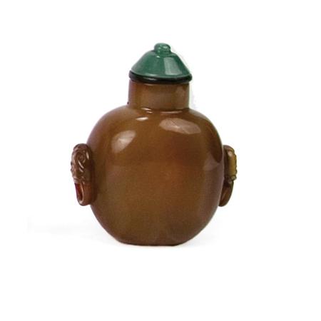 Chinese Honey Agate Snuff Bottle
	