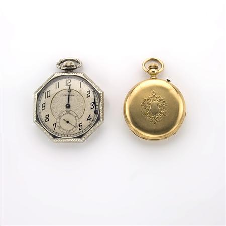 Two Pocket Watches
	  Estimate:$200-$300