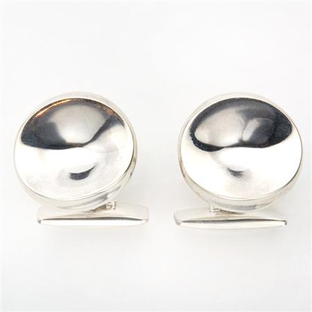 Pair of Sterling Silver Cufflinks  68b66