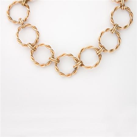 Gold Filled Necklace Estimate 250 350 68ba8