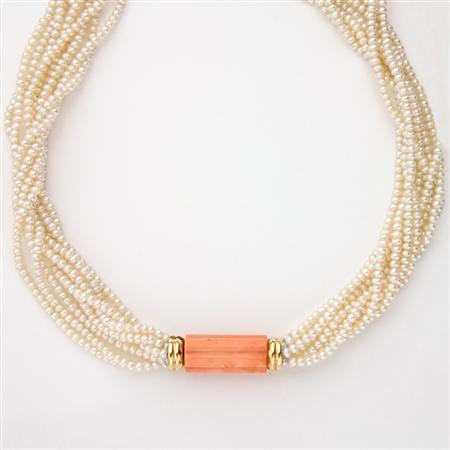 Seven Strand Biwa Pearl Torsade 68bc2