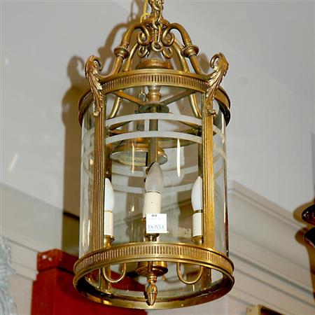 Regency Style Gilt Brass Hanging 68817