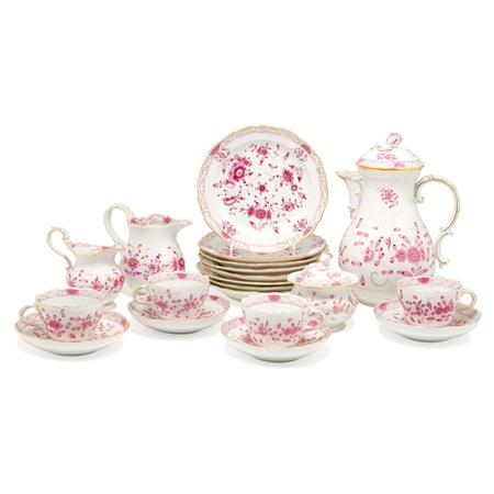 Meissen Pink Floral Decorated Porcelain 68830