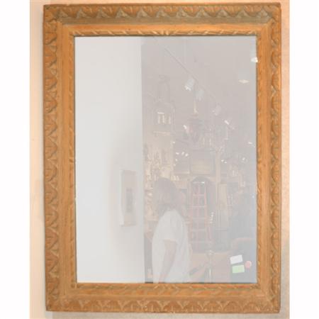 Baroque Style Oak Mirror
	  Estimate:$400-$600