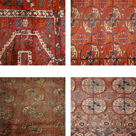 Group of Four Rugs
	  Estimate:$400-$600